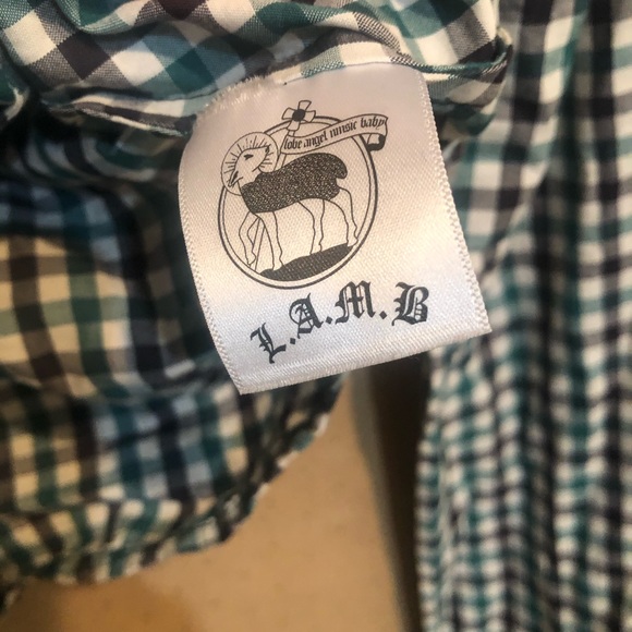 L.A.M.B. Fall '08 Neckerchief Button Down Sz 10 - Picture 8 of 8